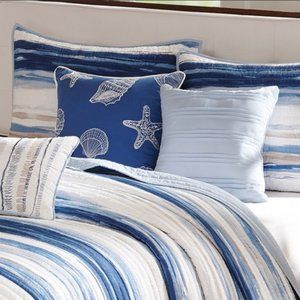 NEW NEVER USED Madison Park Anchorage Set Shams and Decorative Pillows Only